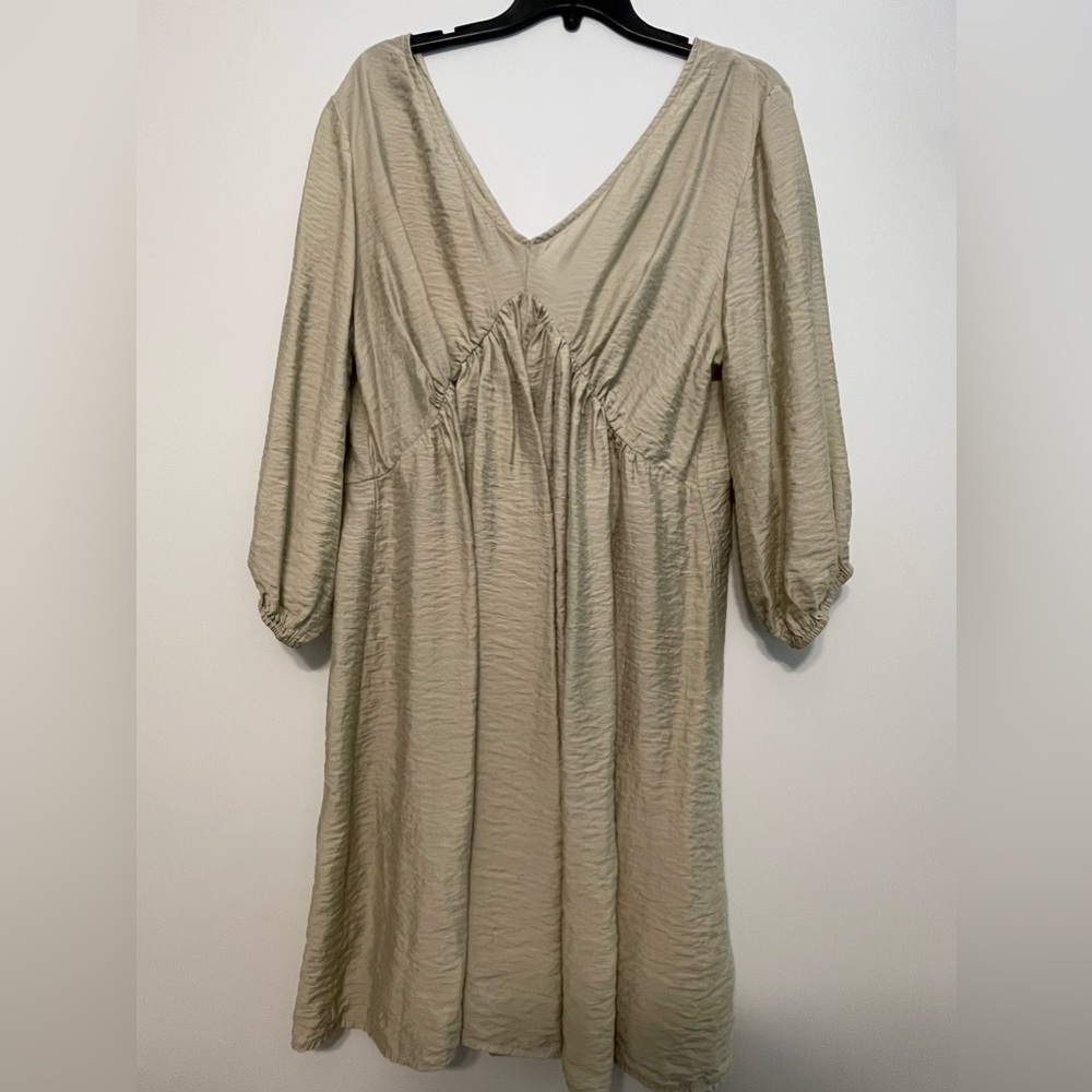 H&M , Light green/beige cover up dress